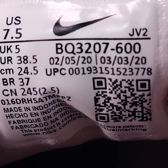 Nike Revolution 5 Athletic Running Shoe Womens Size 7.5 BQ3207-600 Pink - Picture 8 of 8